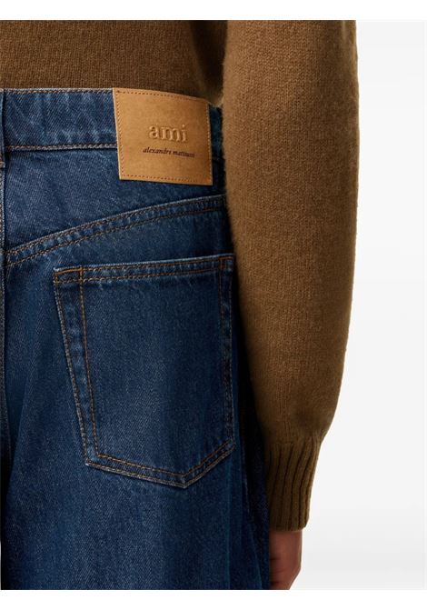 jeans large fit unisex blu AMI PARIS | HTR450.DE0104402